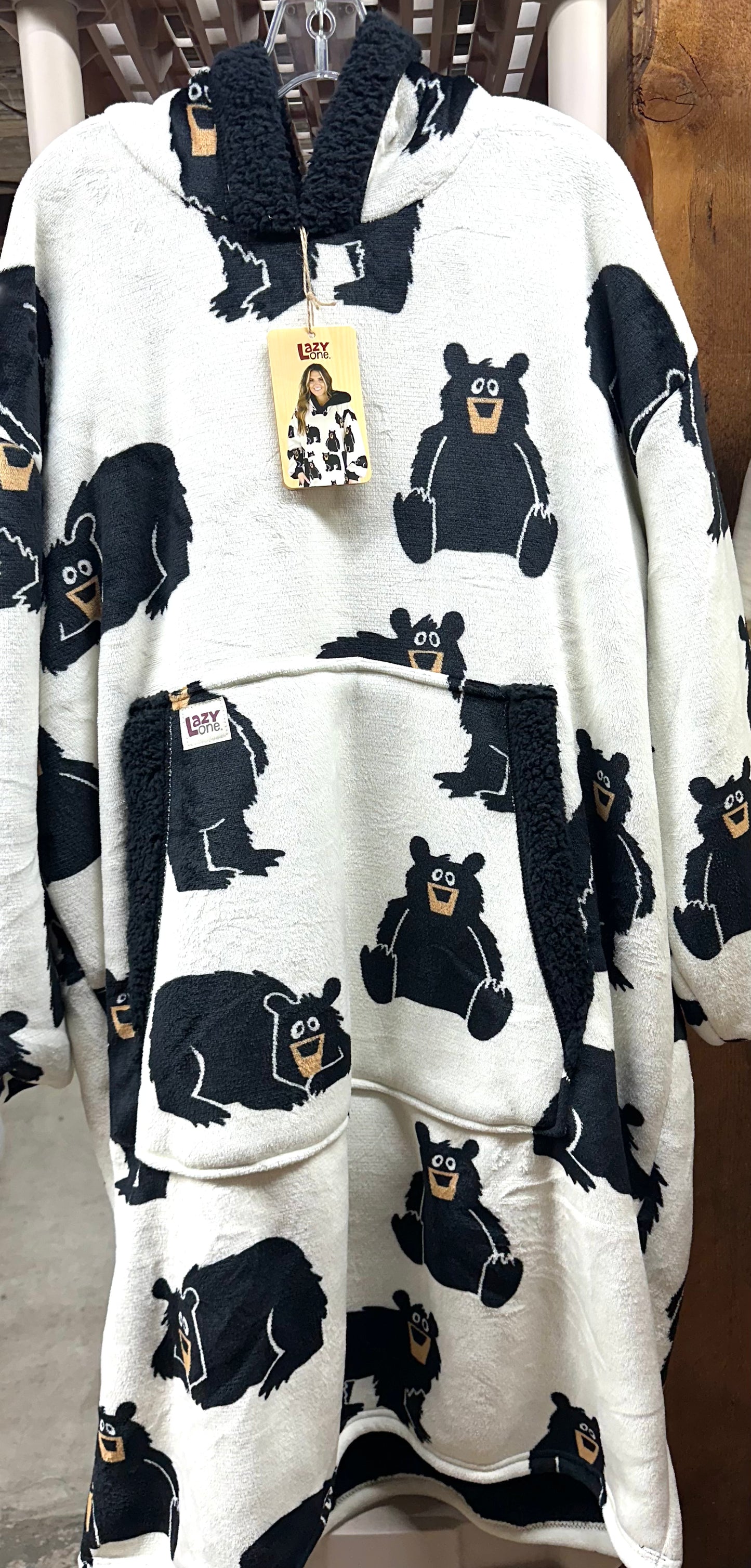 LO Family Bear Blanket Hoodie