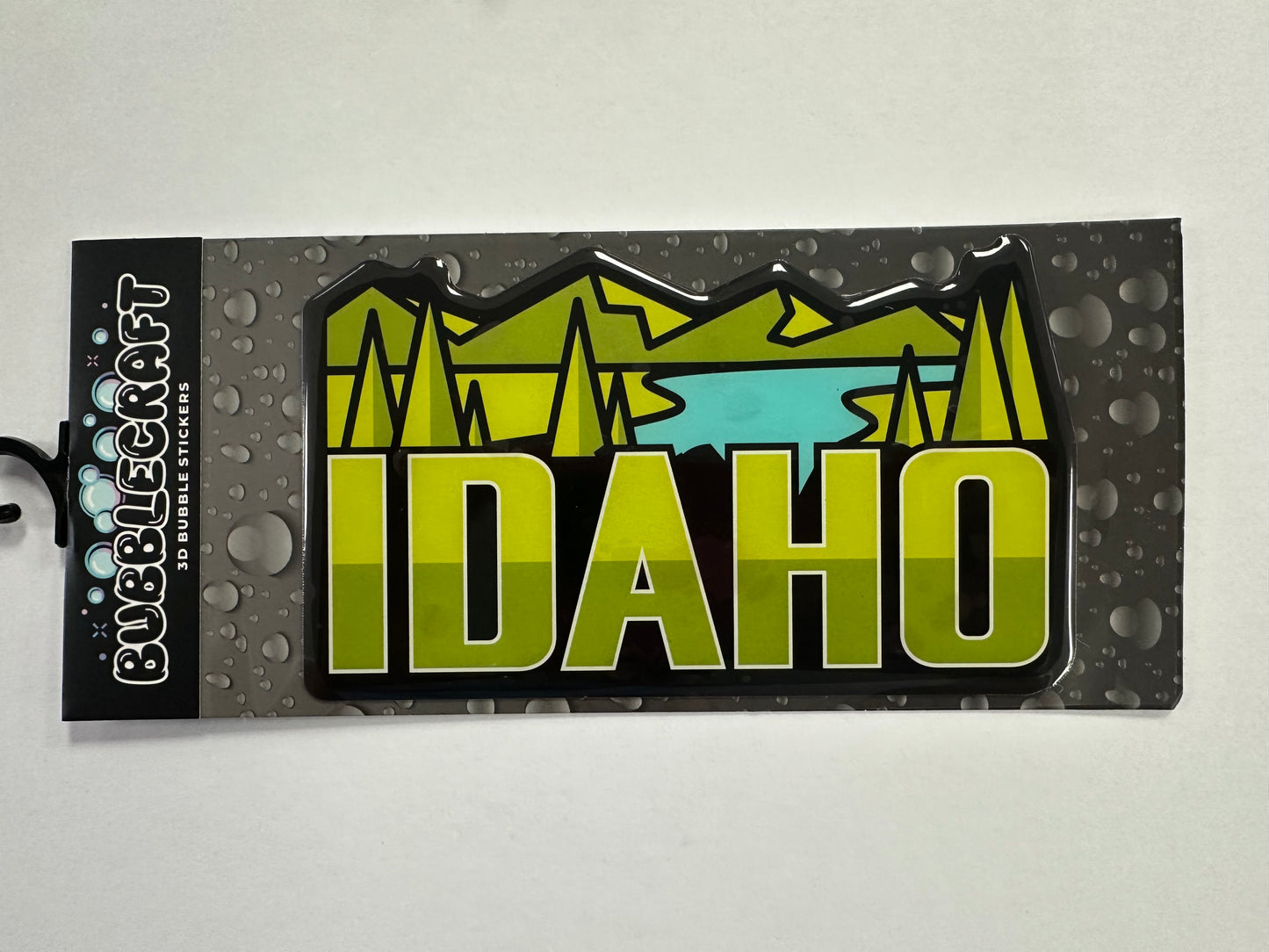Idaho River Bubble Stickers