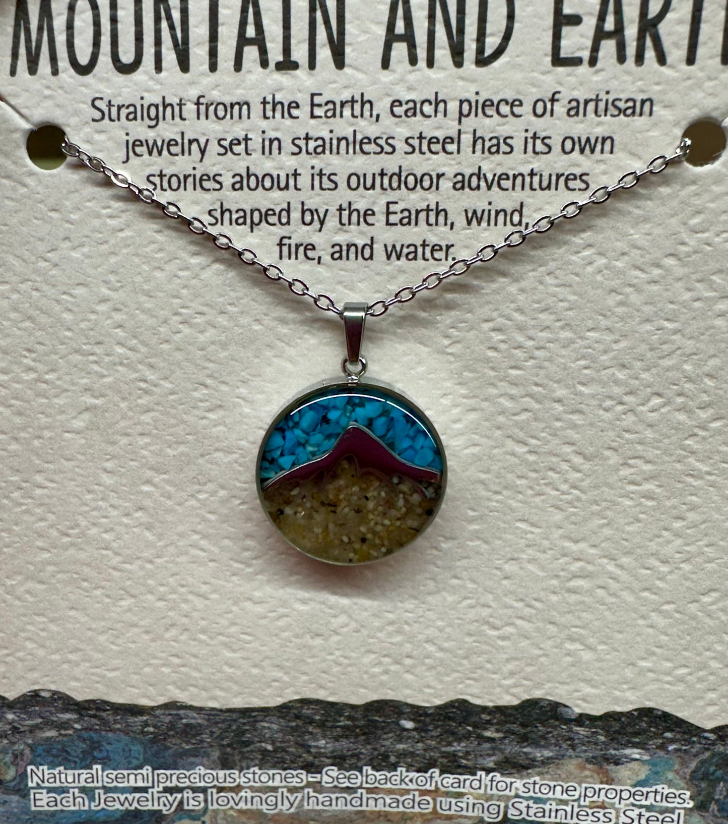 Mountain Circle Necklaces
