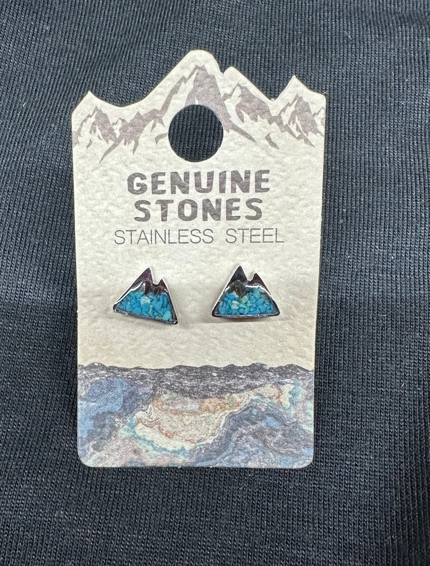 Mountain Stud Earrings