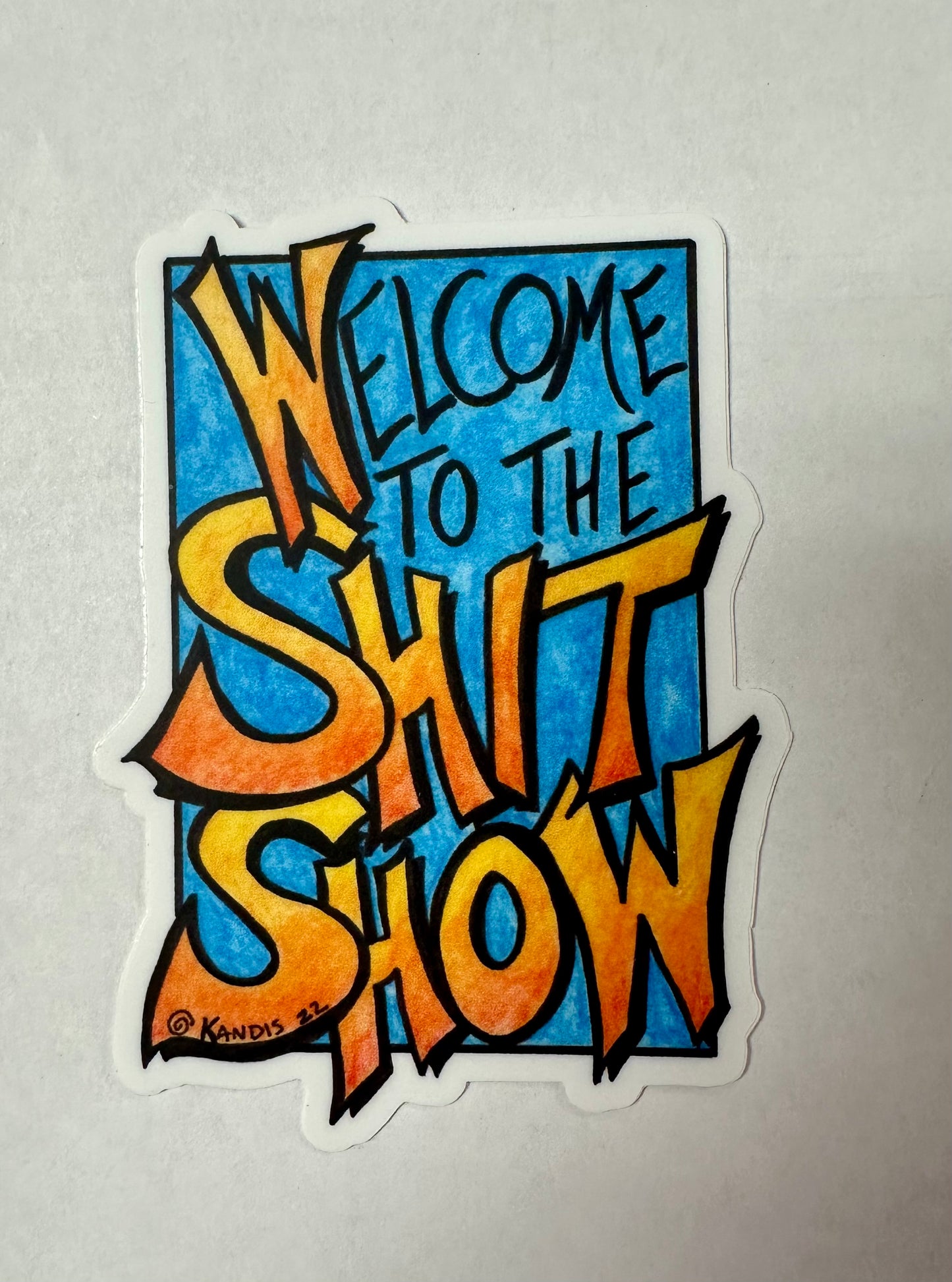 Welcome To SS Sticker