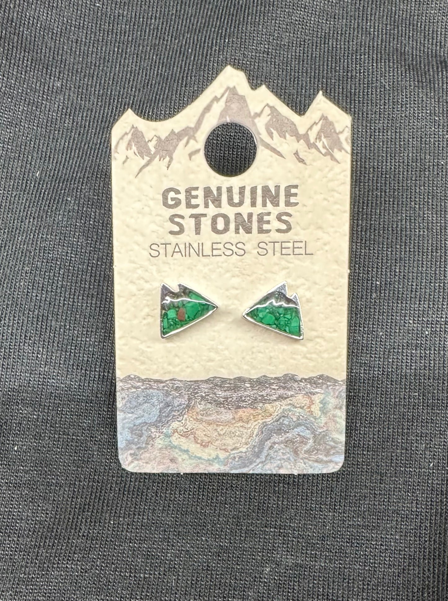 Mountain Stud Earrings