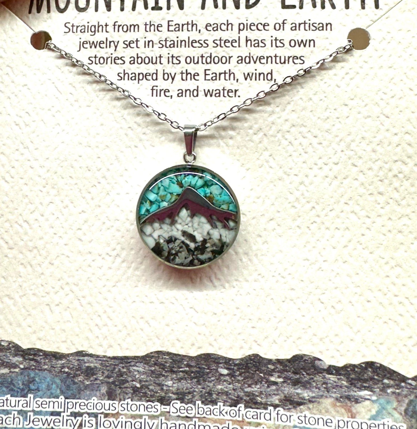 Mountain Circle Necklaces