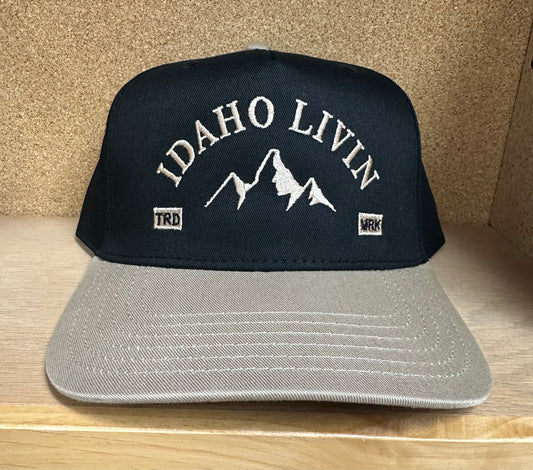Mountain Idaho Livin Hat (Black/Kahki)