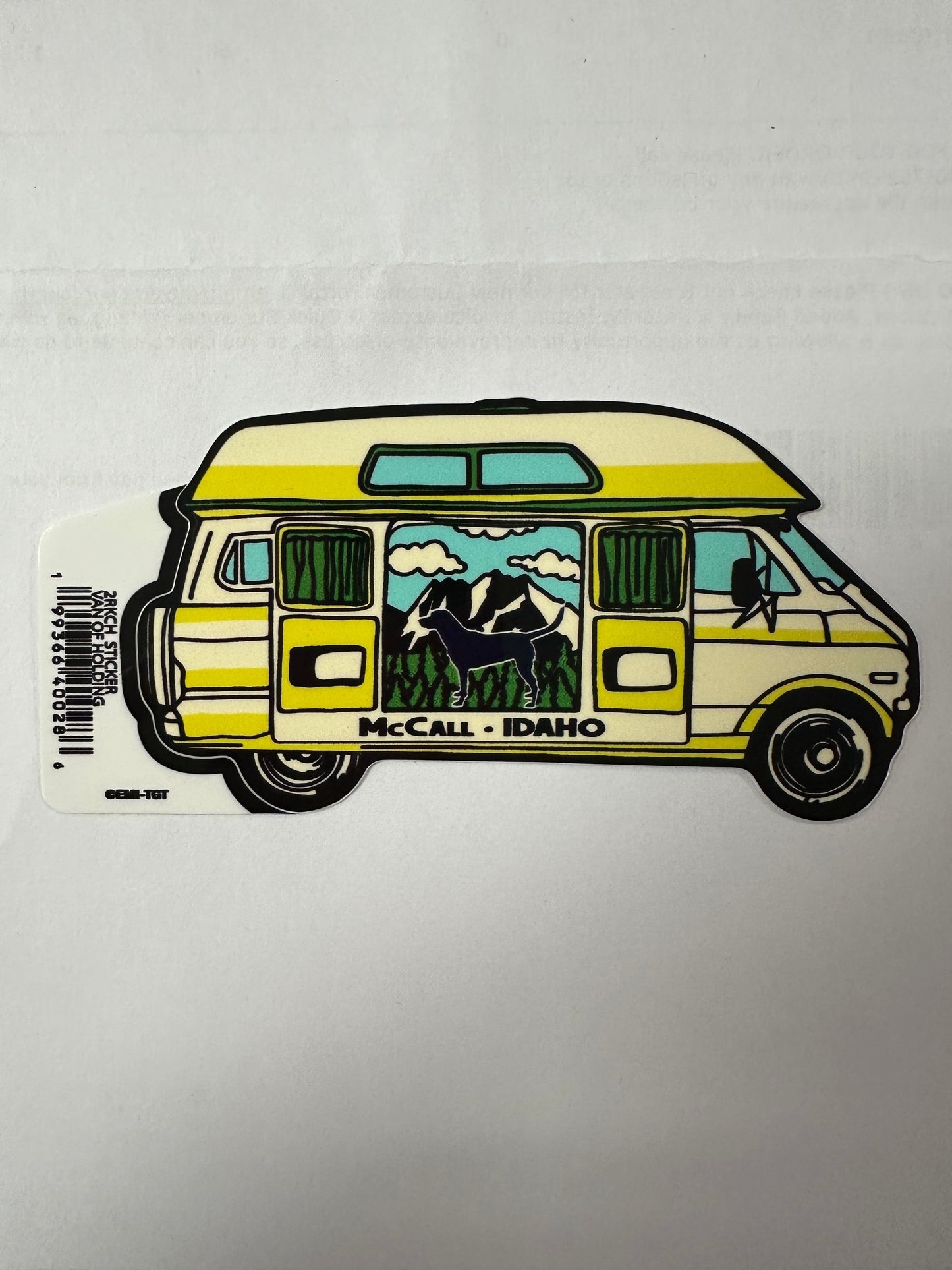 Van Sticker