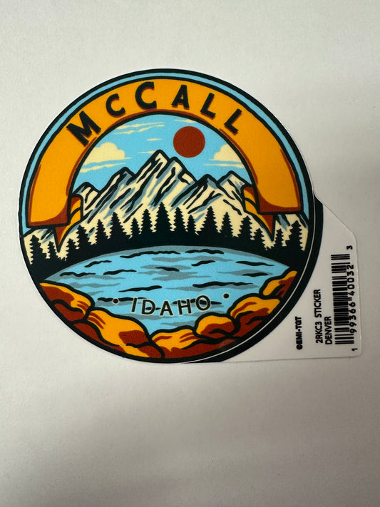 Denver Mountain Sticker