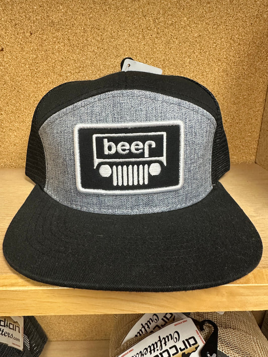 Beer Jeep Blk Hat