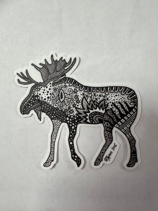Moose Sticker