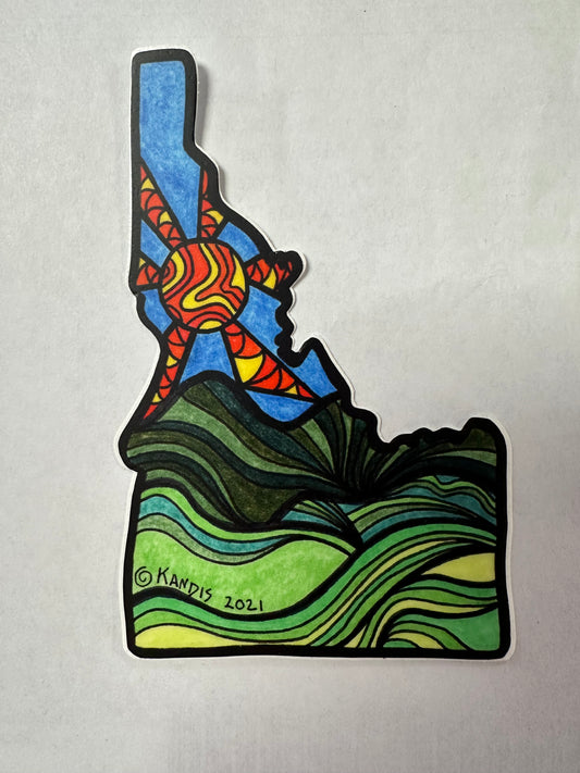 Kandis ID Sticker
