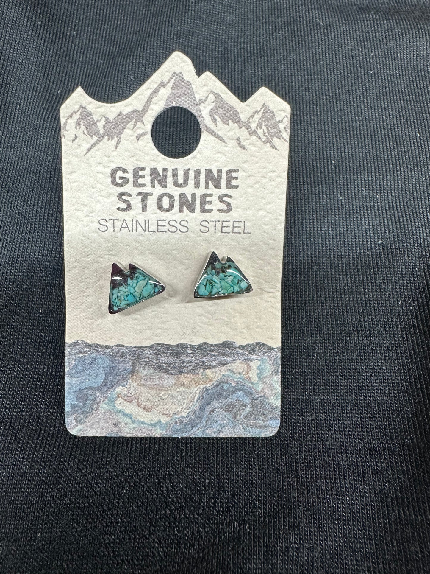 Mountain Stud Earrings