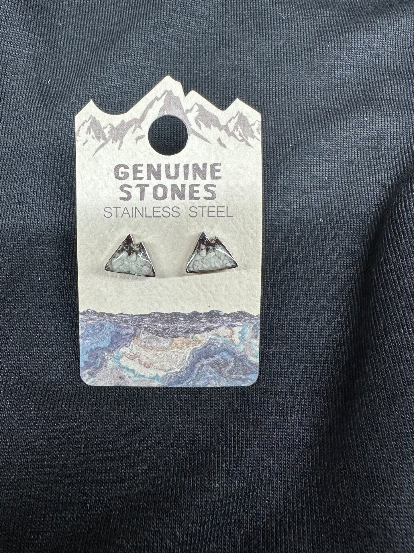 Mountain Stud Earrings