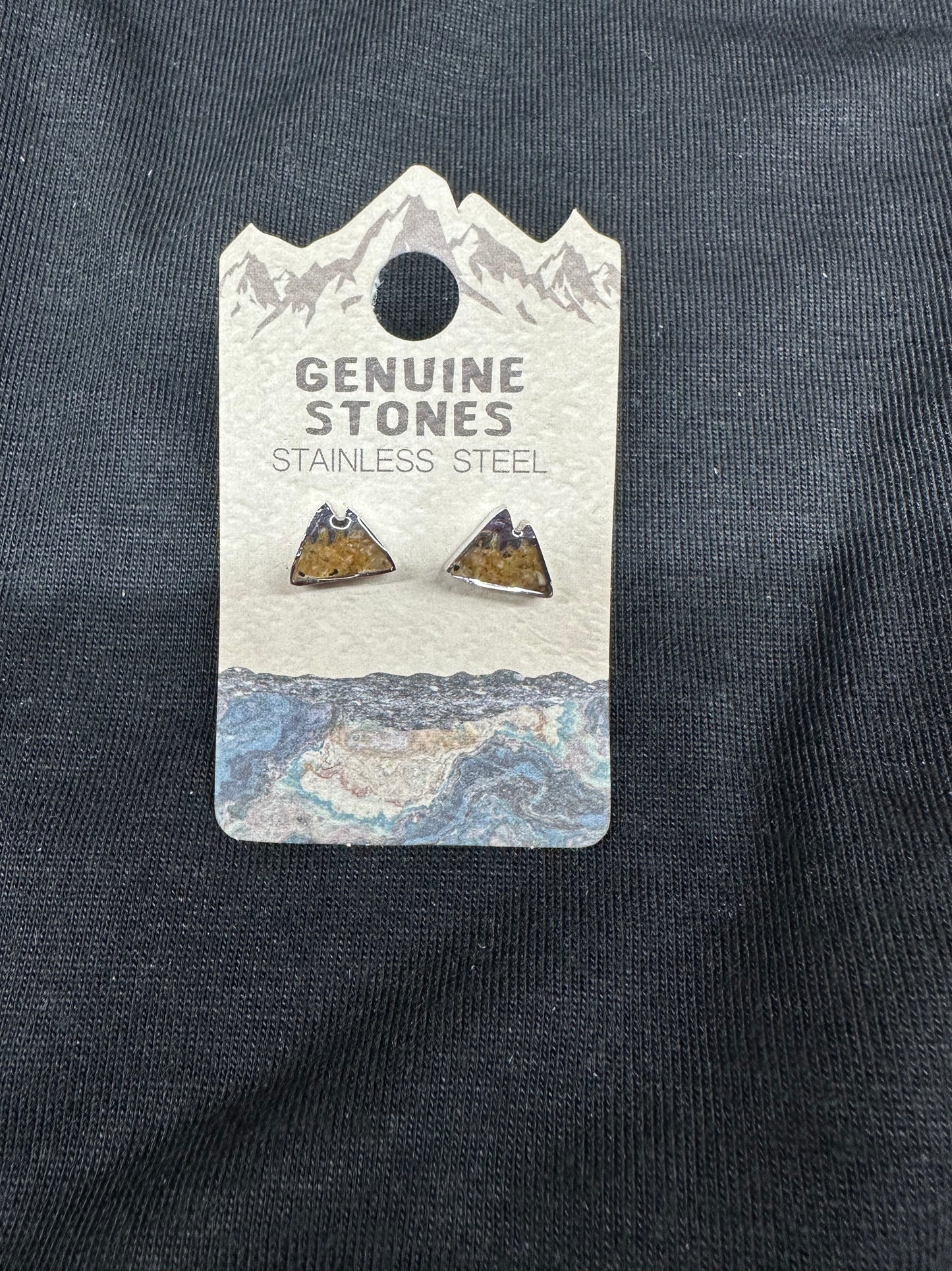 Mountain Stud Earrings