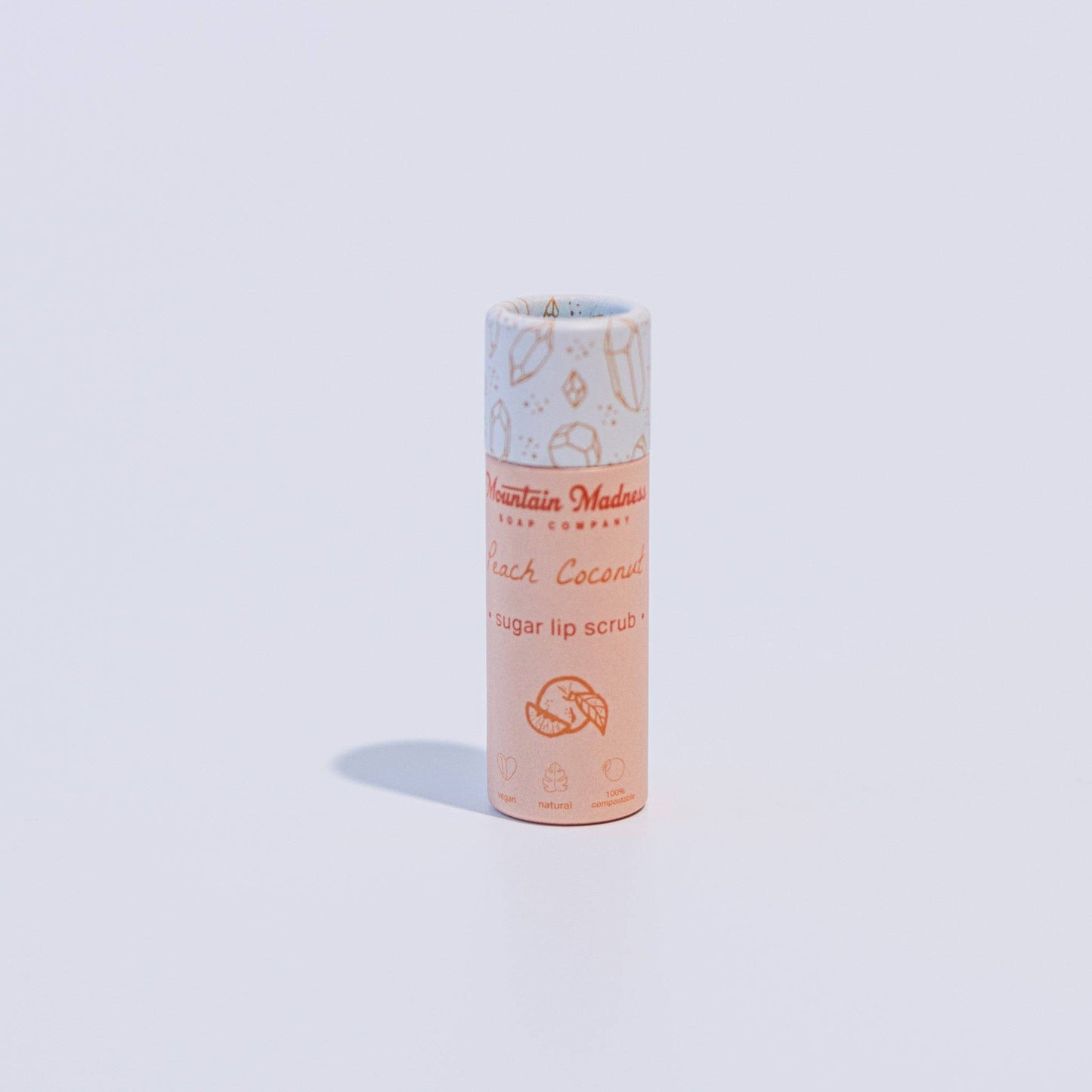 Peach Coconut Sugar Lip Scrub | Tropical Smooth