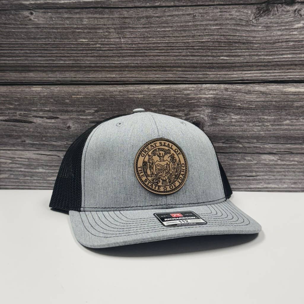 Idaho State Seal Leather Patch Hat – 208Tees
