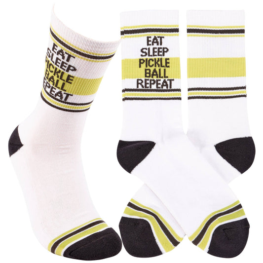 Eat Sleep Pickleball Socks