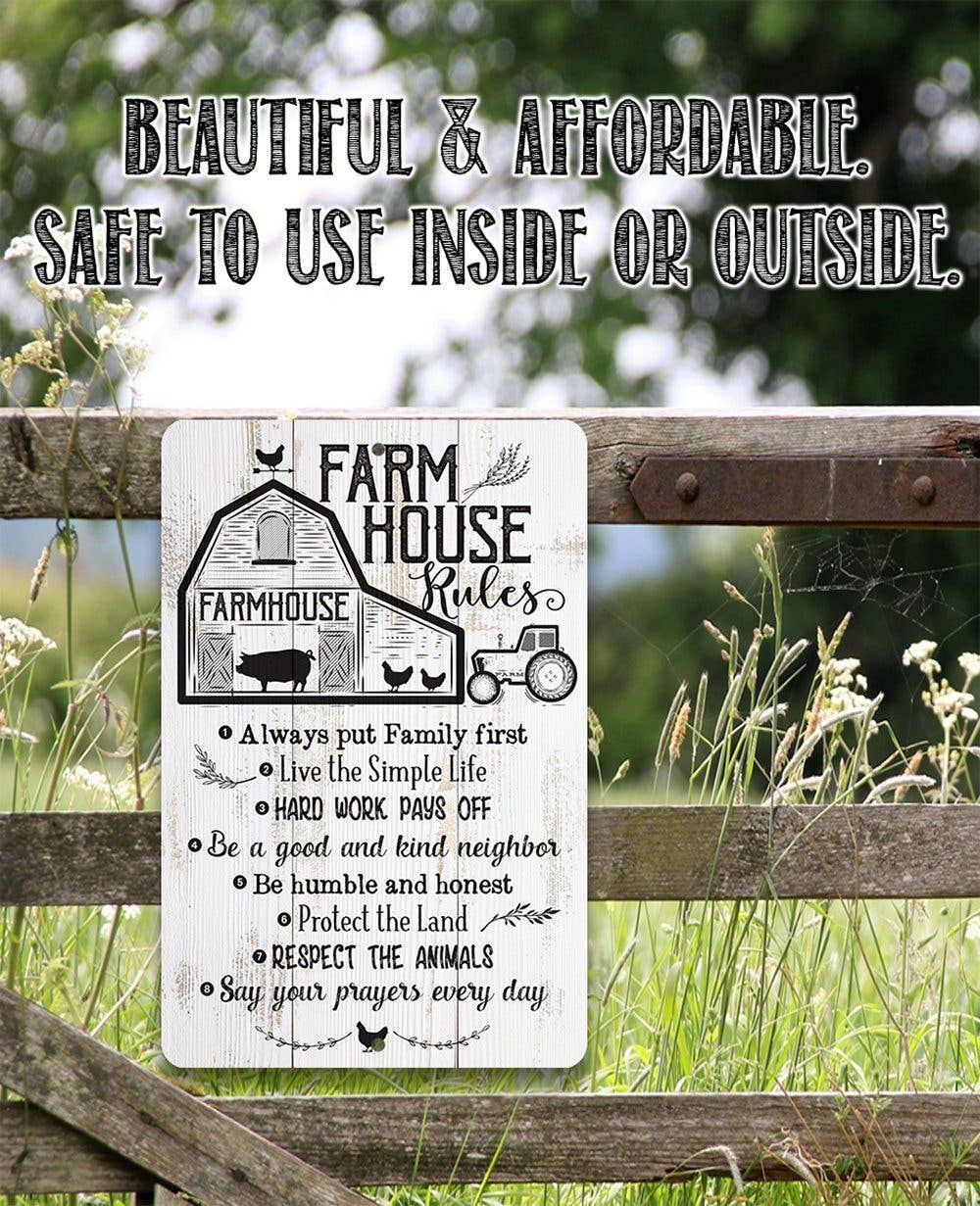 Farmhouse Sign | Farmhouse Rules