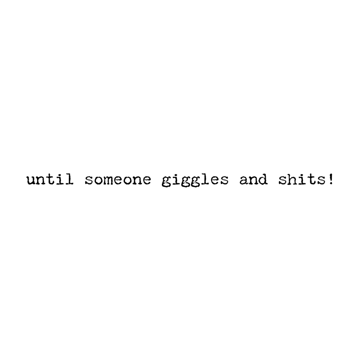 Giggles Greeting Card