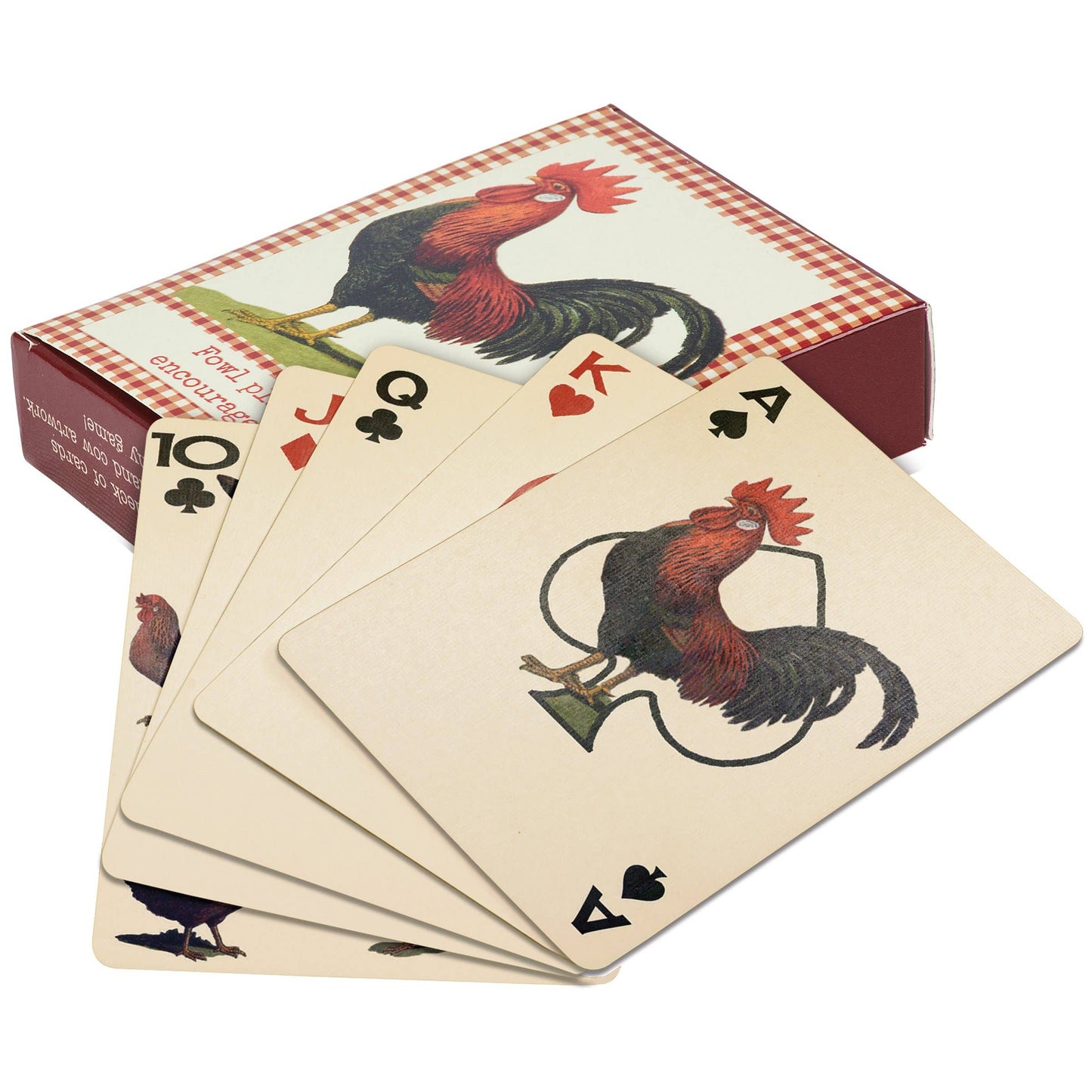 Fowl Play Encouraged Playing Cards