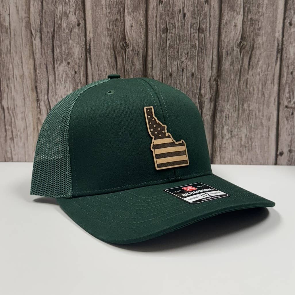 Idaho State Flag Outline Hat – 208tees