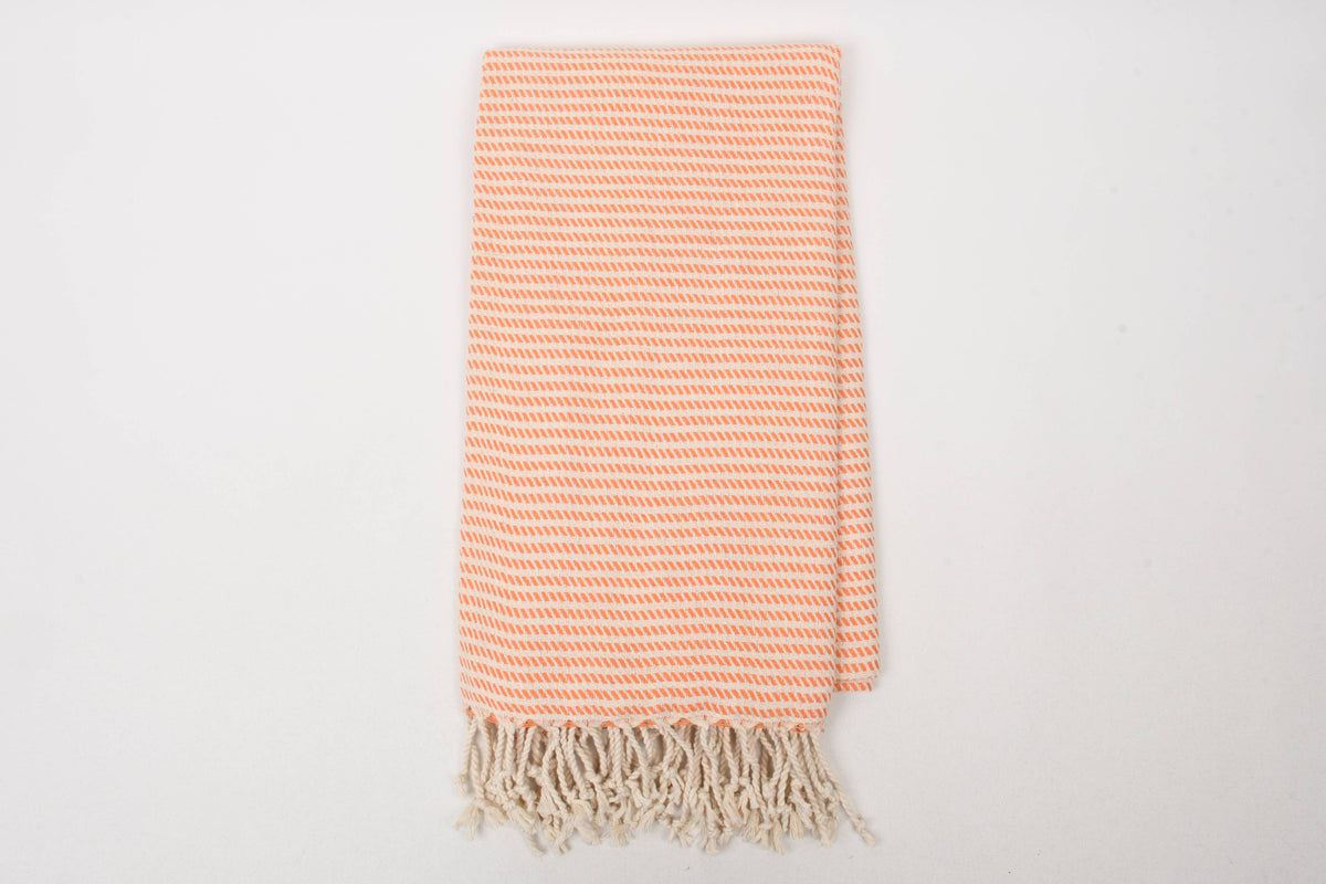 Striped Turkish Towel – Custom Name Embroidery