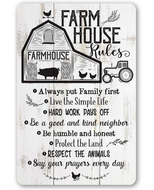 Farmhouse Sign | Farmhouse Rules