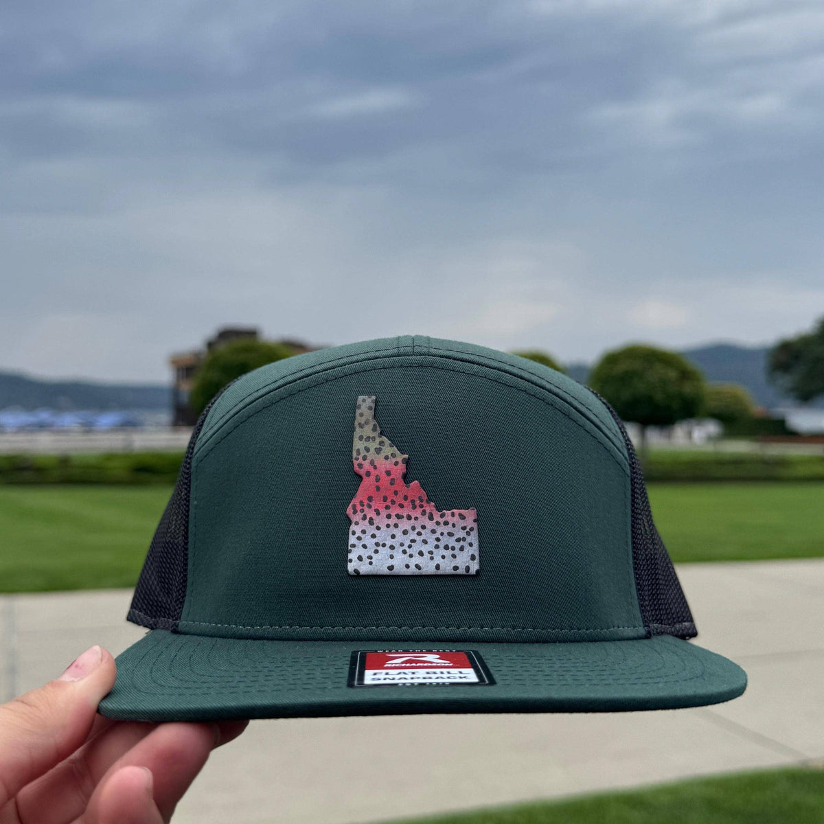 Rainbow Trout Idaho - Adjustable Snapback Hat