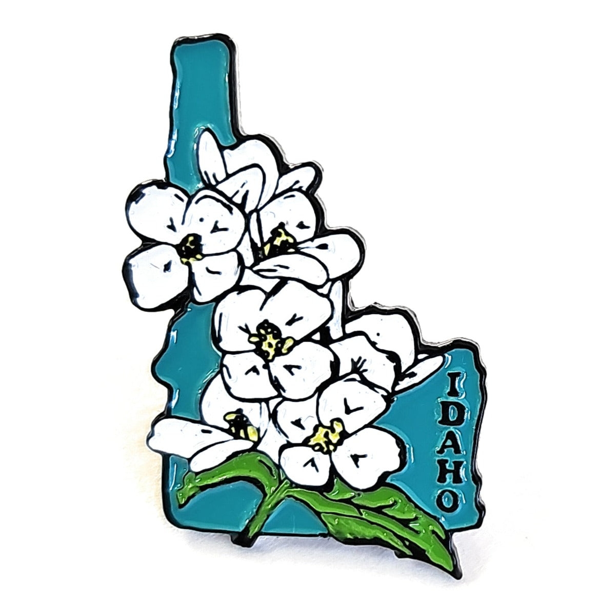 Idaho Syringa Enamel Pin